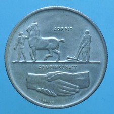 SVIZZERA 5 FRANCHI 1939 B ZURICH EXPOSITION MONETE DA COLLEZIONE ARGENTO SILVER 