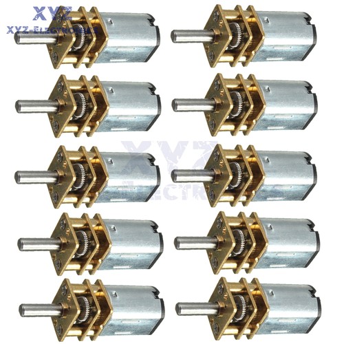 10pcs motoriduttore micro - motoriduttore,
