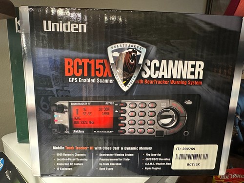 Scanner per gatti uniden bear - scanner,
