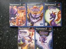 Spyro The Dragon PlayStation 2 PS2 collezione tutti e 5 i giochi 