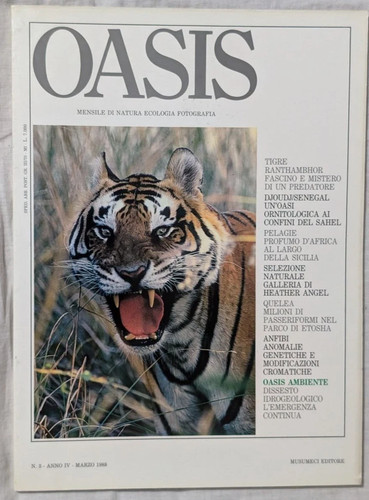 Rivista oasis marzo 1988 - oasis, 3-