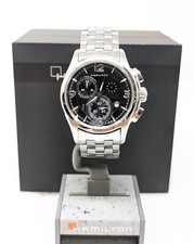 Orologio Hamilton Jazzmaster swiss made all stainless steel watch jumbo chrono