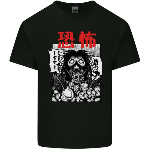 Horror manga maglietta - manga, in