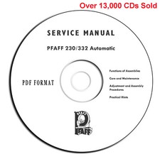 PFAFF 230/332 Manuale di