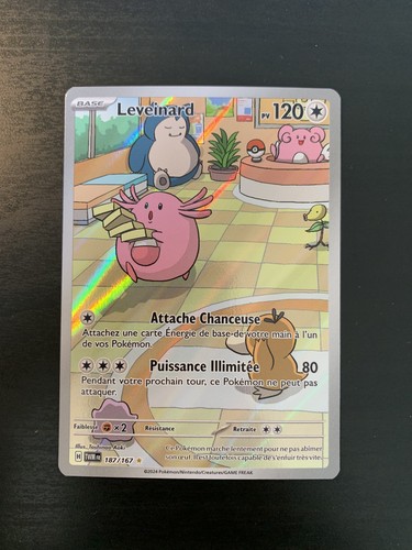 Carte pokémon leveinard - pokémon,