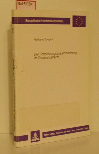 Der fortsetzungszusammenhang - der,