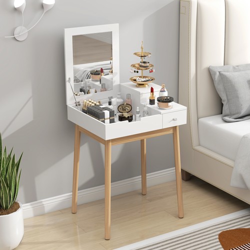 Comodino scrivania specchio - scrivania,