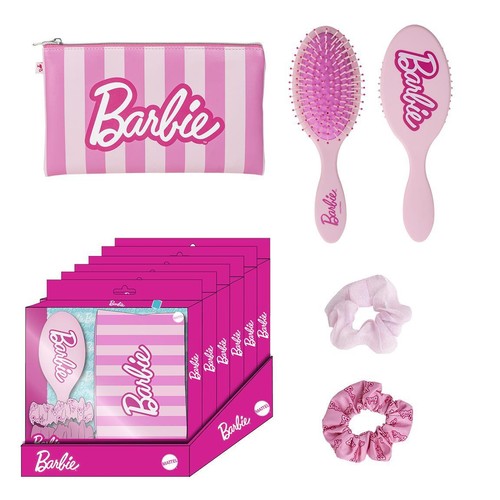 Set bellezza box barbie rosa - set,