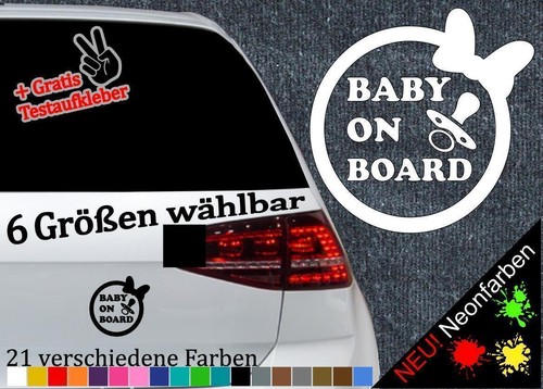 Adesivo baby board - board, con