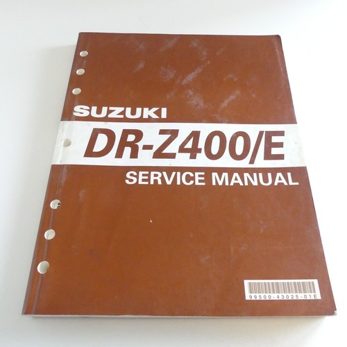 Suzuki 400 e - e, manuale