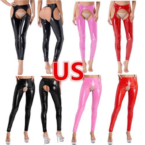 Pantalone donna ecopelle pvc