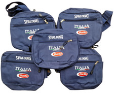 Lotto 5 Borse Marsupi Spalding Nuovi Basket Italia Pallacanestro Nazionale