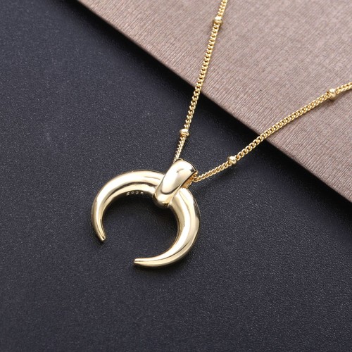 Collana mezzaluna corno - collana, e