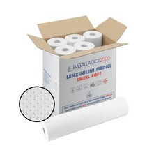 IMBALLAGGI 2000 - Rotoli Lenzuolino Medico, 1 Confezione da 6 Rotoli