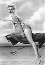 MARILYN MONROE - LOTTO N° 5 FOTO/CARTOLINE - UNA CON AUTOGRAFO 1989