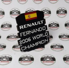 PIT BOARD Renault f1 Alonso