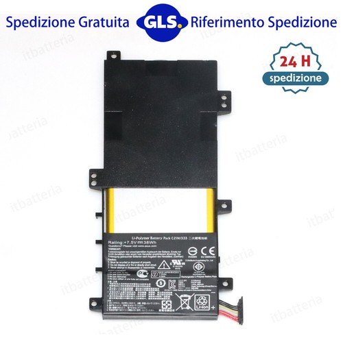 Batteria c21n1333 per - c21n1333, asus