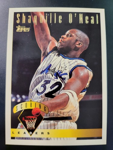 Carta topps shaquille shaq - shaquille,