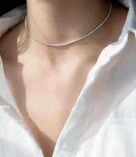 Collana Tennis 3mm 10Ct Tonda