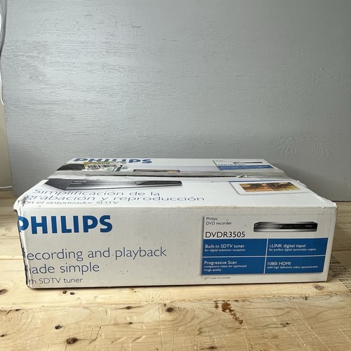 Philips dvdr3505 lettore - dvdr3505/37,