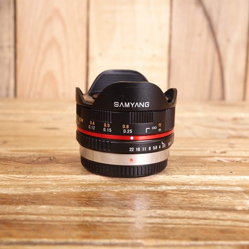Obiettivo samyang f3 - 7,5, f3,5