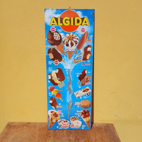 Insegna tabella gelati - tabella,