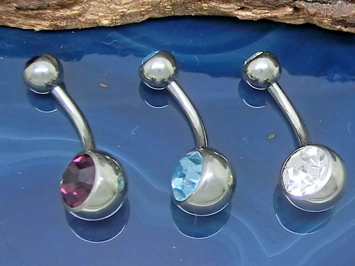 Pezzi piercing ombelico - 3,