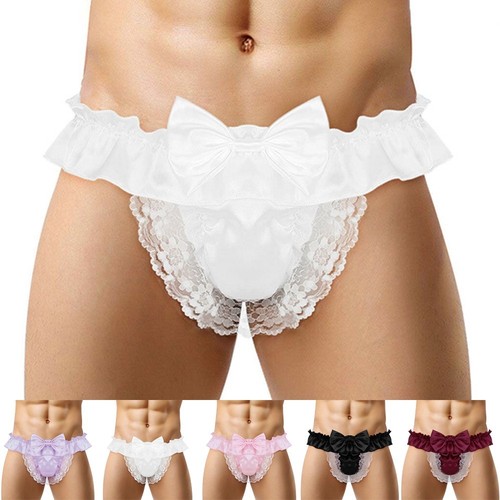 Sissy uomo raso lingerie - , pizzo