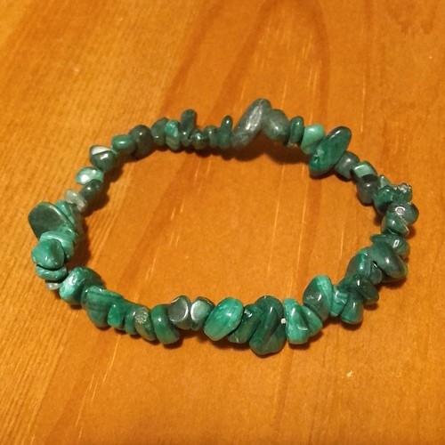 Bracelet baroque malachite - malachite, de