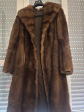 pelliccia di visone lunga 