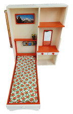 FRADE MOBILI IN LEGNO PER BAMBOLE MODERNE CAMERETTA CAMERA LETTO VINTAGE