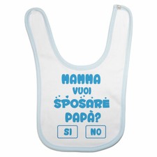 Bavaglino neonato mamma vuoi