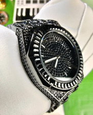 Orologio Montres Prestige Uomo Quarzo Gemma Metallo Nero Quadrante Rame MPW-0165 WR30M