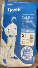 Tuta Da Lavoro Monouso DuPont TYVEK 200 Easysafe III Cat. Bianca Misura XL