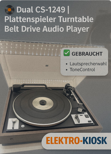 Dual 1249 giradischi - cs-1249,