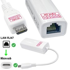 Adattatore LAN bianco micro