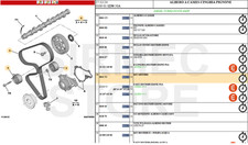 0831T3 KIT MOTORE  CITROEN C1