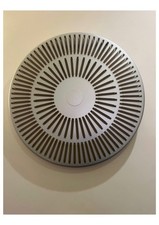 porta cd parete YCAMI in alluminio anodizzato, con vani porta CD in stirolux 