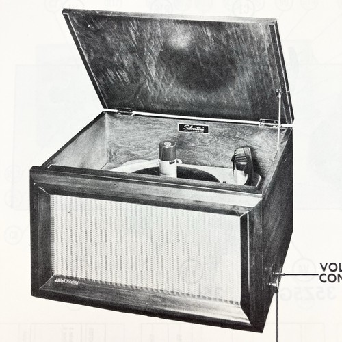 1955 silvertone phono 3247 - silvertone,
