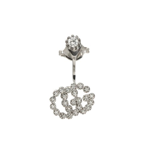 Orecchini gucci logo - gucci,