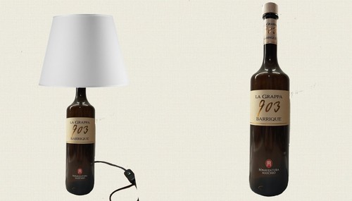 Lampada tavolo bottiglia la - da,