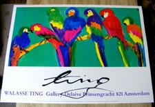 Walasse Ting  the first parrot