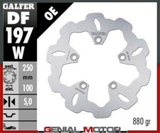 Galfer Disco Freno Posteriore Wave Fixed 250X5mm Kawasaki Zzr 1200 2001