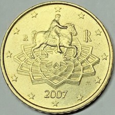 50 Centesimi Italia 2007 Estremamente Rara. 