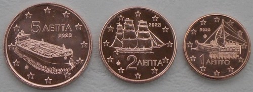 Cent monete - 1+2+5,