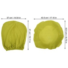  1 set di coperchi di sedia per computer da ufficio per sedia da scrivania slip