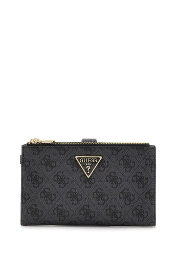Guess portafoglio laurel nero - guess,