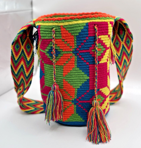 Wayuu mochila borsa secchiello - borsa,