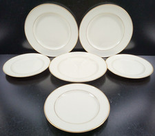 Lotto 6 pezzi piatti pane