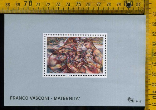 Foglietto erinnofilo pittura